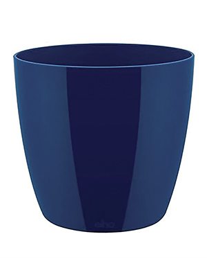 Горщик Diamond Round 1,4 л, синій перламутр - 1